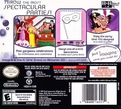 Image n° 2 - boxback : Imagine - Party Planner (Trimmed 239 Mbit) (Intro)